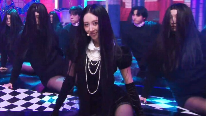 Sunmi's latest comeback track CYNICAL 251109 performance stage