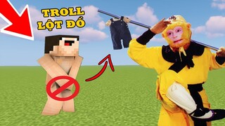 CÁCH TÔN NGỘ KHÔNG TROLL BÉ NOOB TRONG MINECRAFT ??? 😱