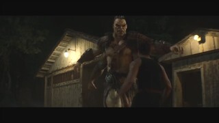 MORTAL KOMBAT : COLE YOUNG VS GORO FIGHT SCENE