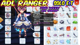 Solo E.T | 2nd Week 2x Drop ADL Ranger | Ragnarok Mobile Eternal Love