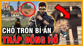 Top 5 Chỗ Trốn Bí Ẩn Trong Free Fire #3 - Tháp Đồng Hồ Thần Thánh | Free Fire