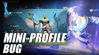 Mini-Profile Bug | Wild Rift