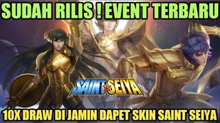 SUDAH RILIS !! EVENT COLLAB MLBB x SAINT SEIYA! DI JAMIN DAPET SKIN SEIYA 10X DRAW !!