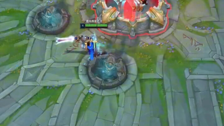 It takes 47 seconds to go from the fountain to the enemy crystal, and I took 13 years.