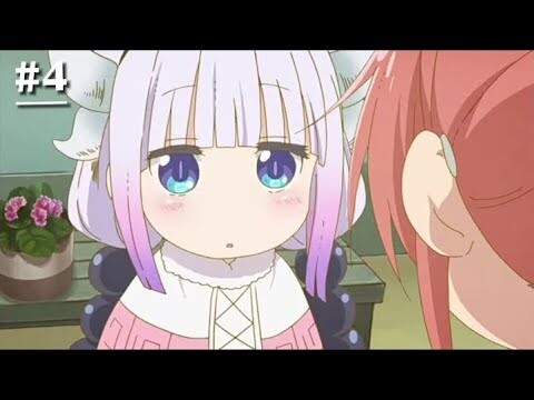 Review Anime Hay: Hầu Gái Rồng Nhà Kobayashi SS1 [#4] : Kanna Đi Học