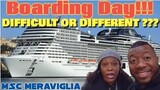BOARDING the MSC Meraviglia in NYC | Our FIRST MSC Cruise!!!