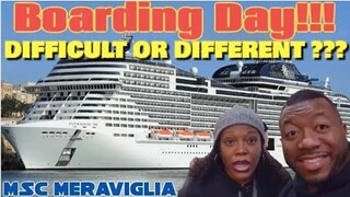 BOARDING the MSC Meraviglia in NYC | Our FIRST MSC Cruise!!!