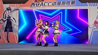 歌曲放错了居然还整齐的B小町三连！！【第20届西安ACC漫展】