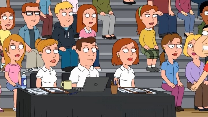 There are many black technologies in the house where the radish king Ah Q pulls radishes#Family Guy 
