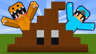 Minecraft - POOP BUILD?!? - Build Battle Minigame