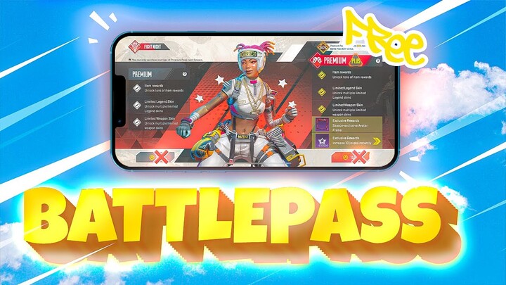 How to get the BATTLE PASS for FREE on APEX LEGENDS MOBILE