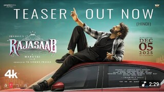The Raja Saab Hindi Teaser | Prabhas | Maruthi | Thaman | TG Vishwa Prasad | Dec 5, 2025