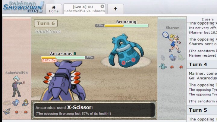 Pokemon Showdown! DPP OU Battles 60-62!