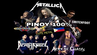 5 International Rock / Metal Bands with Pinoy members [Metallica, Alice in Chains proud Pinoys]