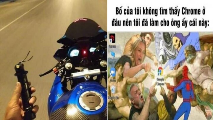 Tổng hợp ảnh chế--phần--64-- Toang, toang thật rồi bu em ạ