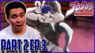 "The Pillar Man" JoJo's Bizarre Adventure Part 2 Episode 3 Live Reaction!