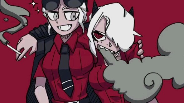 【Helltaker】❤️ Keadilan dan para saudari jalangnya ❤️