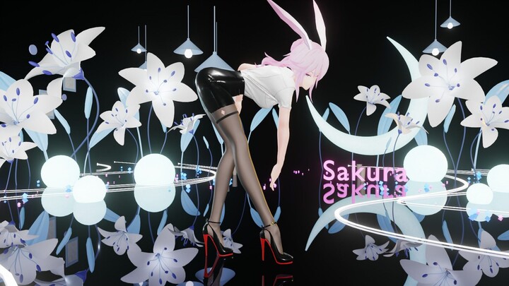 Miss Sakura is off work, I'll be there soon🥰[ Honkai Impact Three MMD/Yae Sakura]