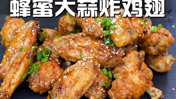 Đầu bếp YouTube Sam: Cánh gà chiên mật ong tỏi