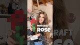 Making a minecraft ROSE in real life! 🌹