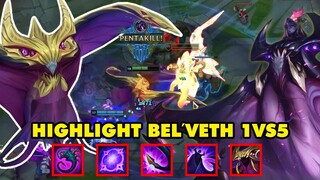 Cận cảnh sức mạnh 1vs5 của tướng mới BEL'VETH trong LMHT - Nữ hoàng Cá Đuối | Highlight Bel'Veth LOL