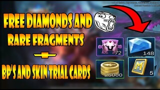 HOW TO GET FREE DIAMONDS USING REDEEM CODES • FIVE (5) REDEEM CODES AVAILABLE √