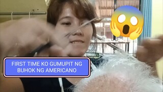 FIRST TIME KO GUMUPIT NG BUHOK NG AMERICANO TAPOS ITO PA ANG NANGYARI