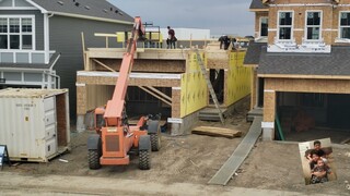 House construction Time-lapse