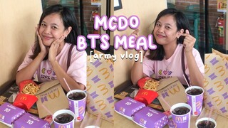 [BTS ARMY VLOG] Get McDonald’s BTS MEAL with Me! BTS MEAL REVIEW PHILIPPINES