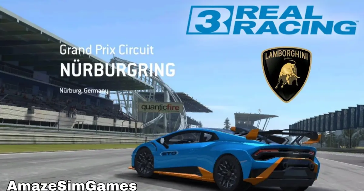 Real Racing 3 New Car Lamborghini Huracan STO - Bilibili