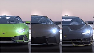 All Tier S LAMBORGHINI Road Cars in the Game - Rebel Racing