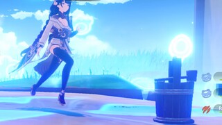 Genshin Impact hide and seek the invincible point in Shenli's house, you can't catch it with your face