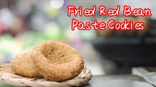 Fried Red Bean Paste Cookies