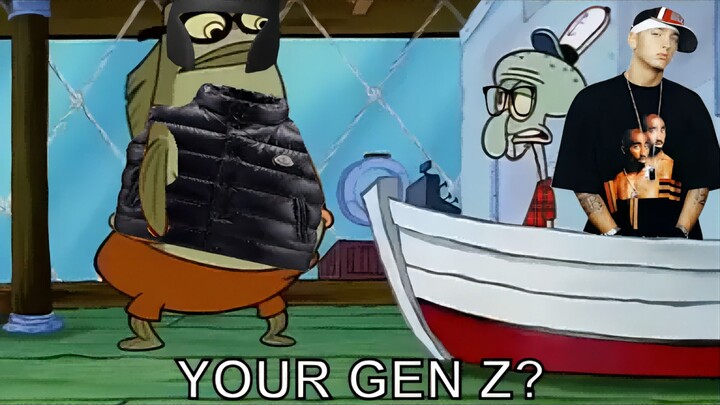 Squidward, sao bạn không thử nghe Eminem lần nữa?