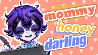 【瀬兎一也丨瀬】Kumpulan kata bahasa Inggris yang bertuliskan "mommy~honey~"!