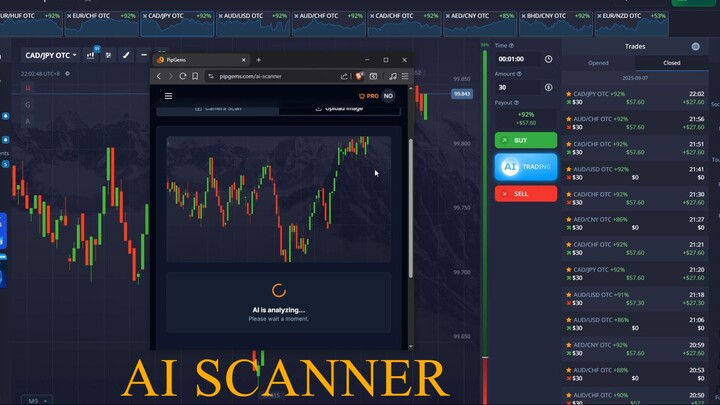 Pocket Option AI Scanner 1 Minute