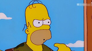 The Simpsons: Saat tidak ada orang di sekitar, Homer diam-diam mencabut lobak di alam liar