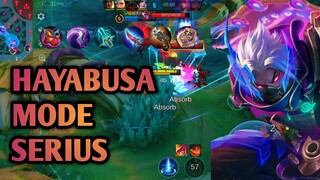 HAYABUSA TUKANG CIDUK MUSUH | GAMEPLAY MLBB
