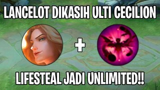 Lancelot Dikasih Ulti Cecilion Jadinya Begini!! Mobile Legends