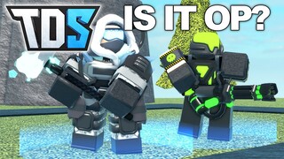 SLEDGER vs TOXIC GUNNER Tower Defense Simulator | ROBLOX