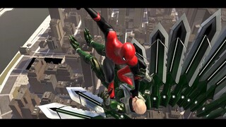 Spider-Man fights Vulture (Far From Home Suit Mod) - Spider-Man: Web of Shadows