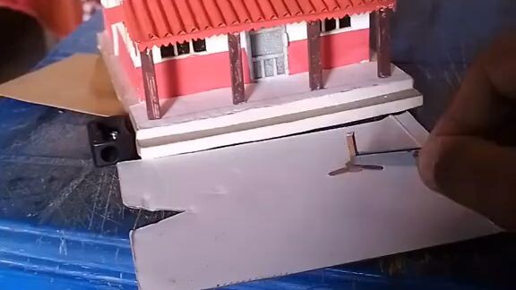 I Built a Tiny Red & White Dream House 🏠❤️ | Miniature Art