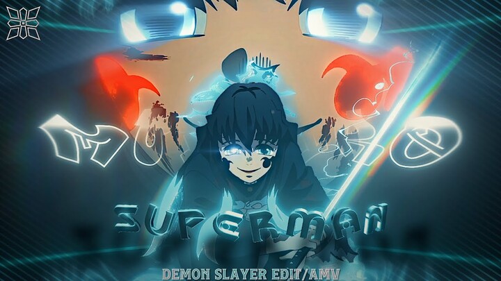 Demon slayer S3 "Muichiro Smile😁" - SUPERMAN「Edit/AMV」Alight Motion Free XML + CLIPS