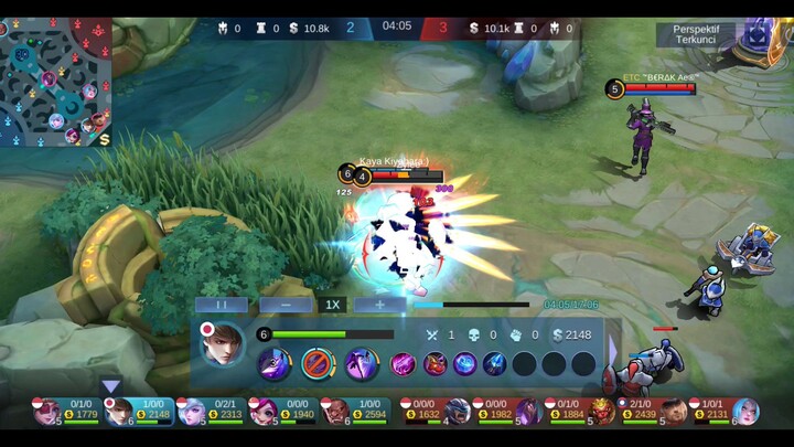 Game play gusion slow hand😁❤