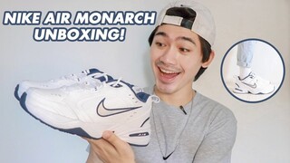 30% OFF NIKE AIR MONARCH UNBOXING & ON-FEET | WE DUET