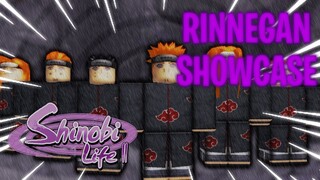 (SHOWCASE) ALL RINNEGAN ABILITIES AND COMBOS | Shinobi Life 2 RPG