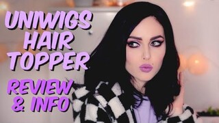 Uniwigs - Black Hair topper (Review & Information)