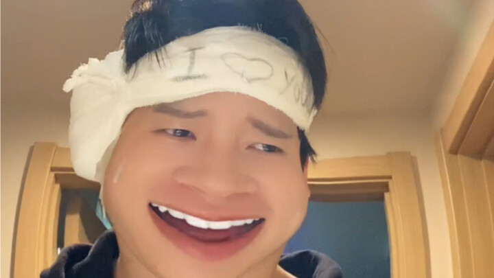 Cochlear recovery period… My baby just can’t help but make me laugh!