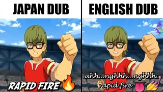 Rapid Fire Japan Dub 😎 VS English Dub 💅🫦...