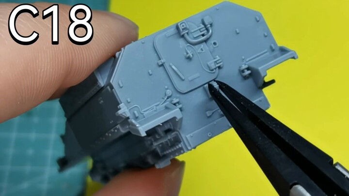 [ชุดดั้งเดิมของ Ept] รถหุ้มเกราะ ForeHobby 1/72 Scimitar mk2 ขนาดเล็กและประณีต